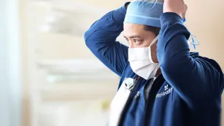 Male Nurse with Mask 