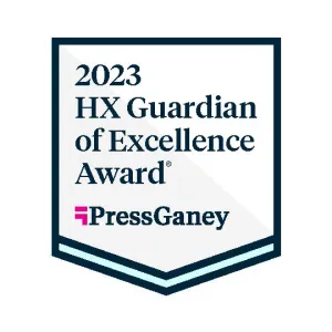 2023 Human Experience (HX) Guardian of Excellence Award® by Press Ganey
