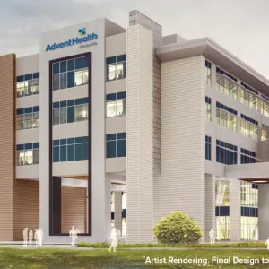 Artist Rendering of AdventHealth Asheville