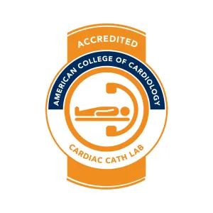 AdventHealth is an accredited organization for Cardiac Cath Lab by The American College of Cardiology
