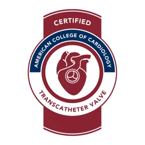 AdventHealth is a certified organization for Transcatheter Valve procedures by The American College of Cardiology