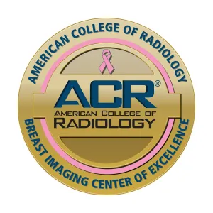 American College of Radiology Breast Imaging Center of Excellence logo.