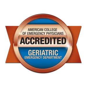 American College of Emergency Physicians Accredited Geriatric Emergency Department Bronze Award
