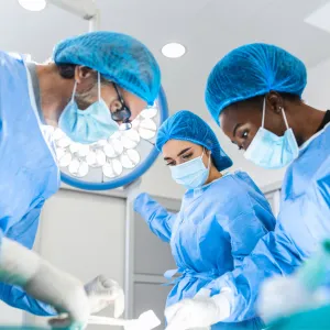 Surgeons performing bariatric surgery