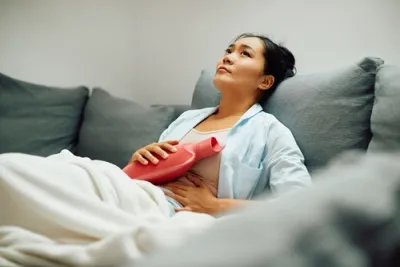 Patient with period pain
