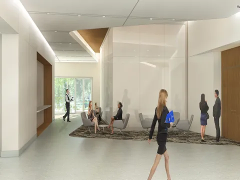 An area at The Taneja Center where social events happen