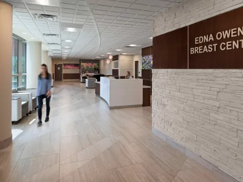 Edna Owens Breast Center Interior.