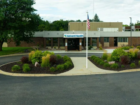 The front entrance of AdventHealth Durand
