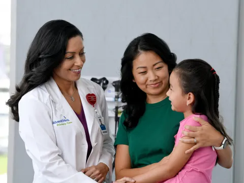 A Primary Care Physician Speaks a Girl and Her Mother