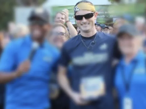 Trevor Jordan at a race