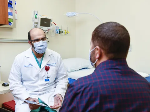 Mustafa Arain, M.D., is the medical director of the Pancreas Center at AdventHealth Center for Interventional Endoscopy.