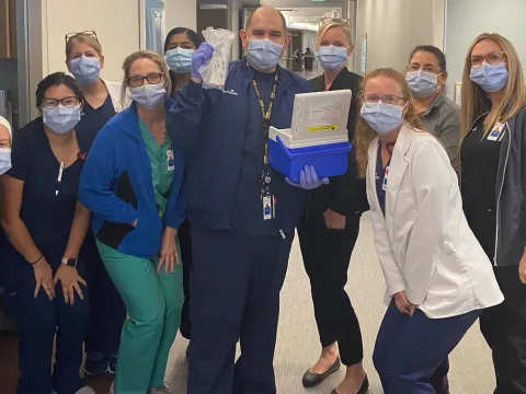 Dr. Varela and his team.