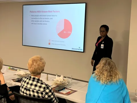 Dinner, Doctors and Discussions Dr. Joy Nwadike