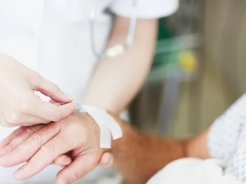 The compassionate care of one AdventHealth Gordon nurse cares for a patient.