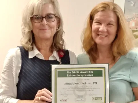 NSB Daisy Award_Magdalena Holmes