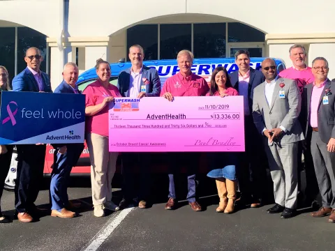 SuperWash Donation