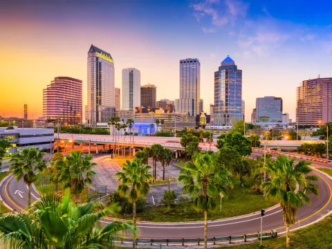 Tampa, Florida Skyline