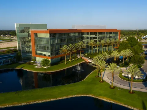 AdventHealth Headquarters building on the AdventHealth Corporate campus.