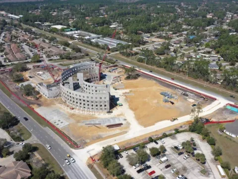 AdventHealth Palm Coast Parkway - construction