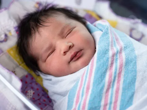 baby sleeps soundly