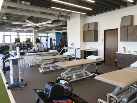 Training Center - Physical therapy treatment area