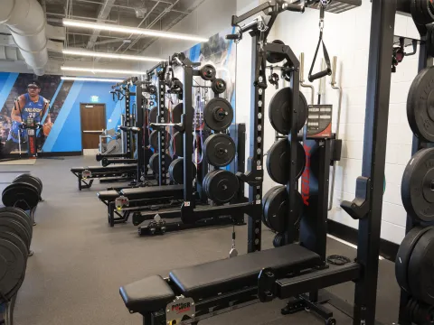 Training Center - Keiser weight equipment