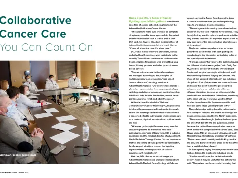 preview of article from winter 2022 northwest georgia health magazine