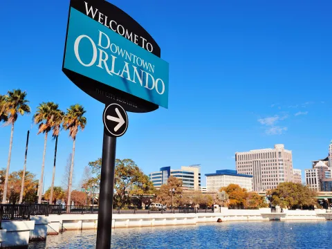 Downtown Orlando Sign