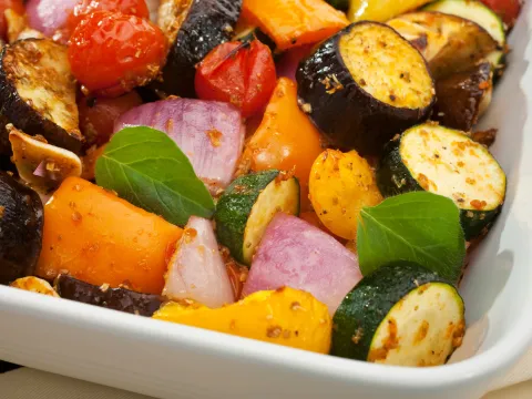 An image of the recipe, Ratatouille.