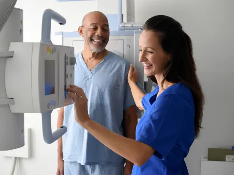 X-ray technology is a quick and effective imaging tool to assist your doctor in diagnosing any medical conditions.