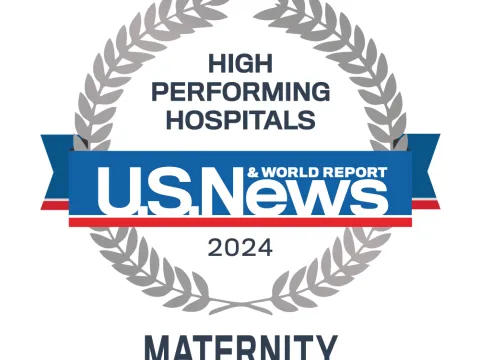 US News 2024 High Performing Hospitals for Maternity