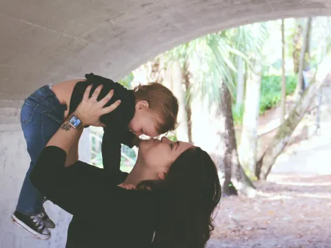 Tory and her baby Kynsley