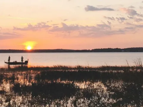 Lake at Minneola. Lake County.