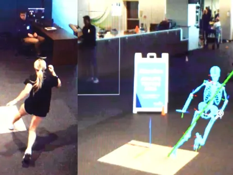 AdventHealth Sports Med and Rehab Innovation Tower's 3D Motion Lab is the only of its kind in Florida.
