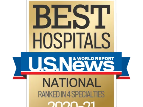 US News and World Report Badge 2021