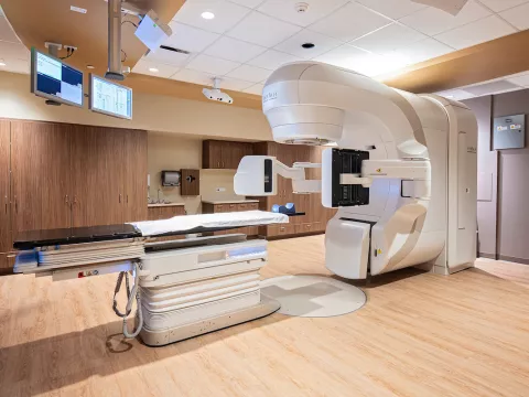 Radiology treatment room