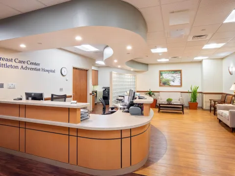 AdventHealth Littleton Breast Cancer Front Desk