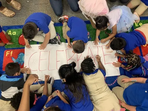 Students at The Nurture Place