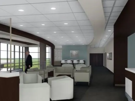 AdventHealth South Overland Park Surgery Waiting Area