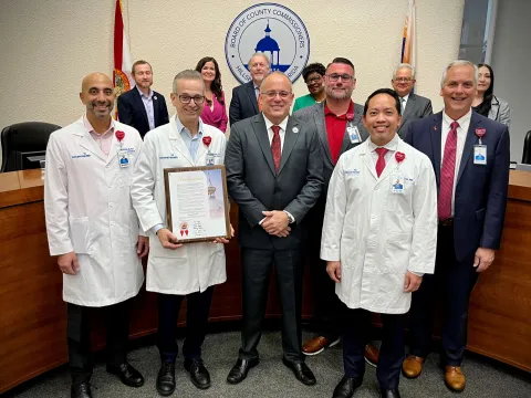 Wear Red Day Proclamation in Hillsborough County