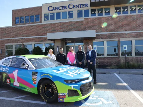 AdventHealth NASCAR Race Car