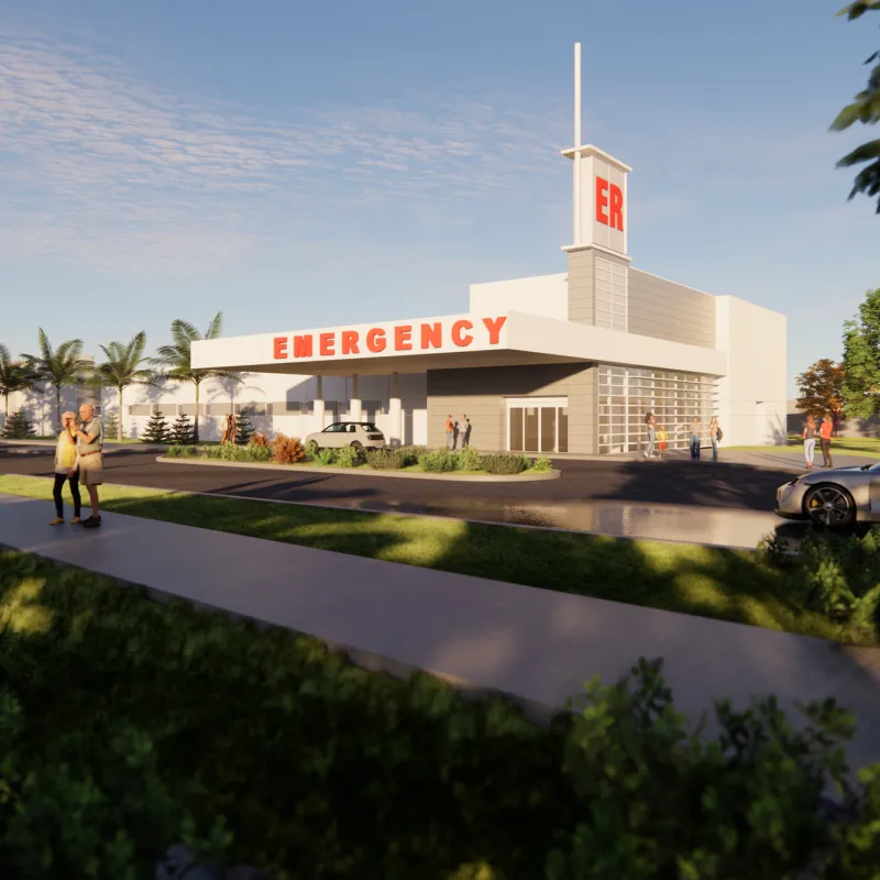 AdventHealth Millenia Exterior Render
