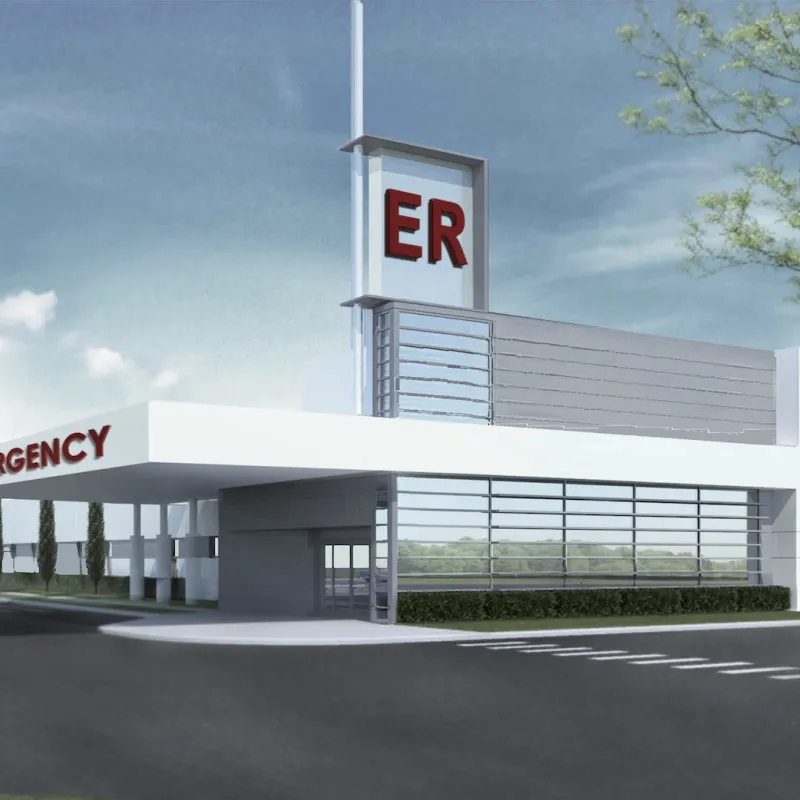 A digital rendering of Port Orange ER