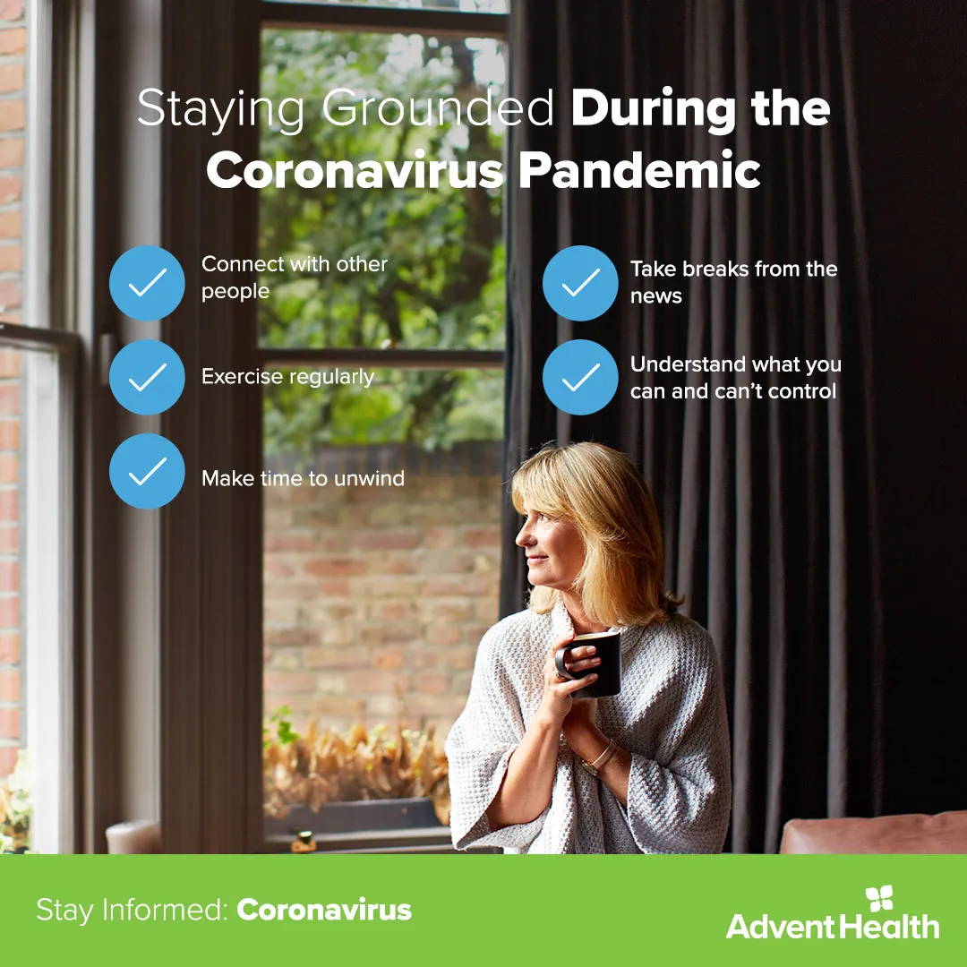 Infographic: Staying Grounded During the Coronavirus Pandemic