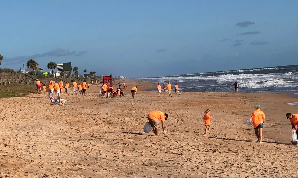 AdventHealth Palm Coast Cleans the Beach