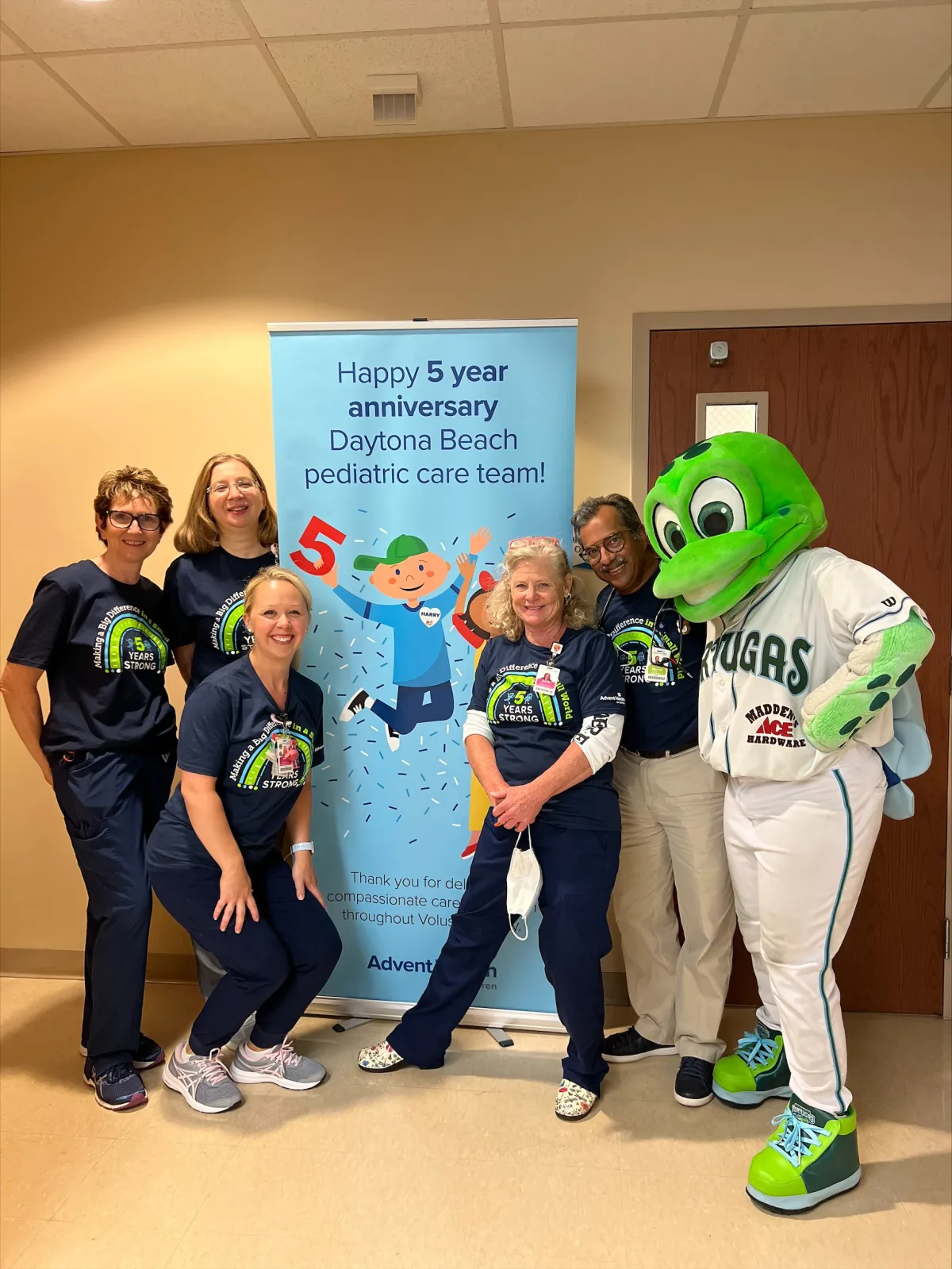 Celebration at AdventHealth Daytona Beach peds celebration