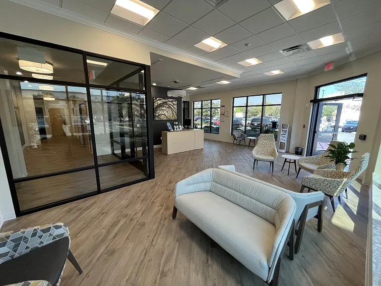 AdventHealth Well 65+ Winter Park office lobby