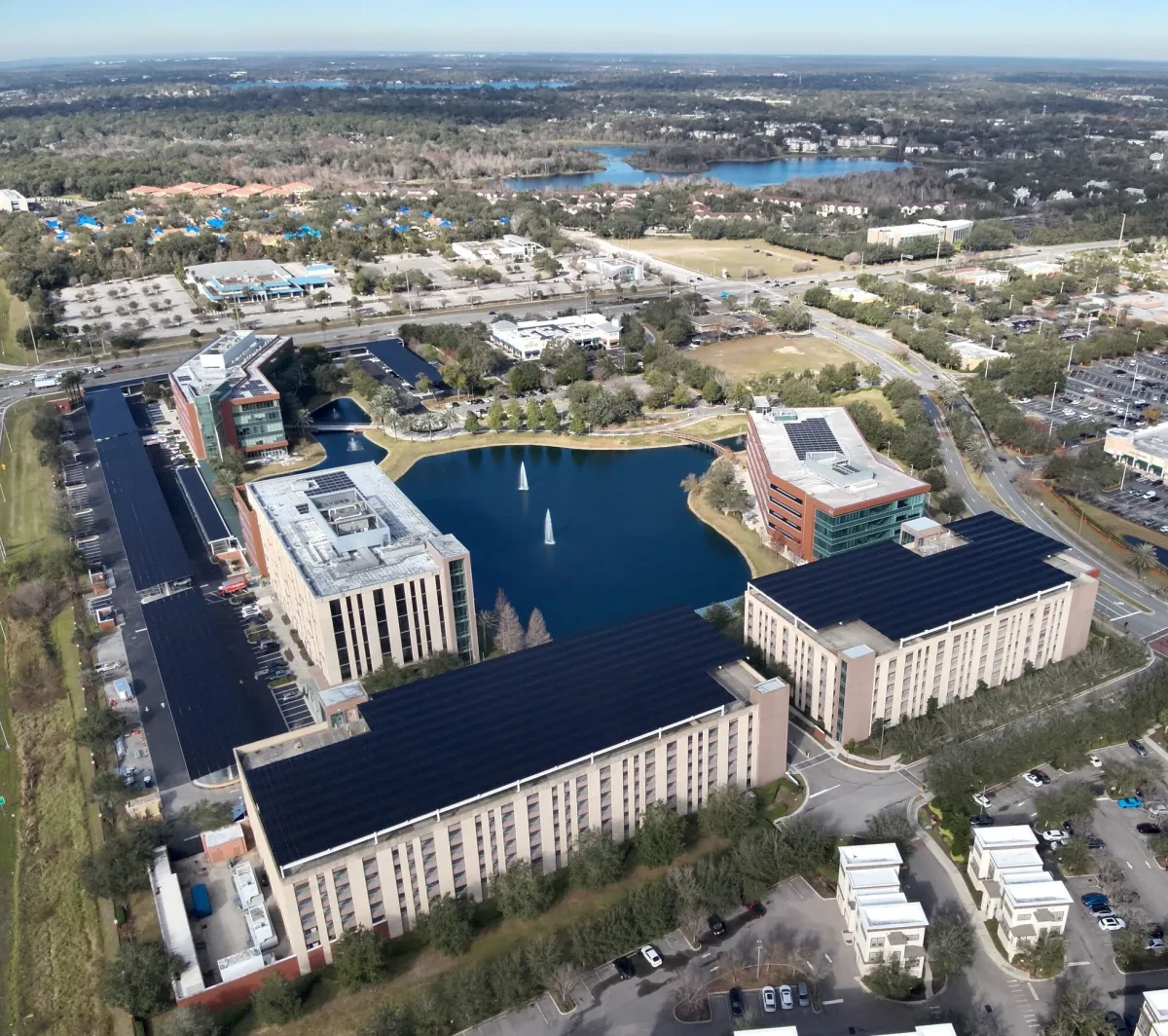 AdventHealth’s corporate campus solar energy project