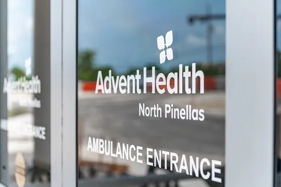 AdventHealth North Pinellas ER entrance