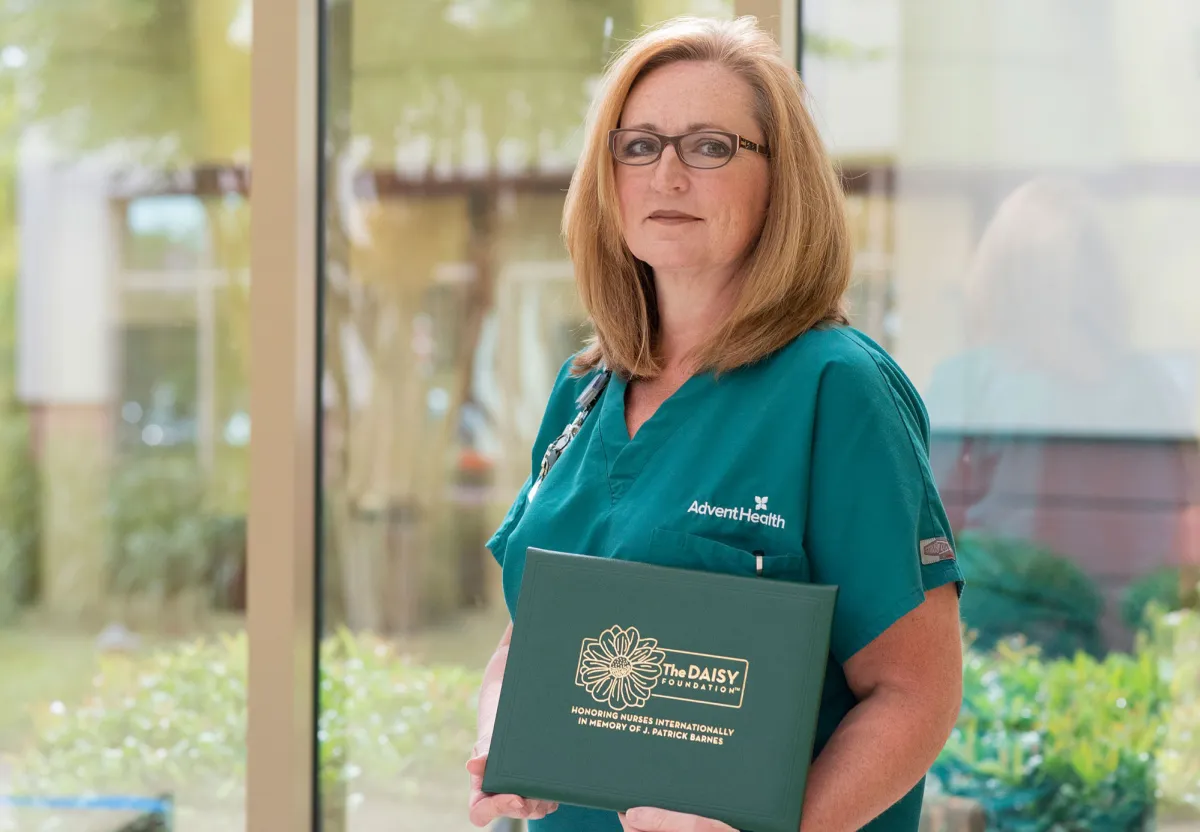 April Kinsey awarded the Daisy Award